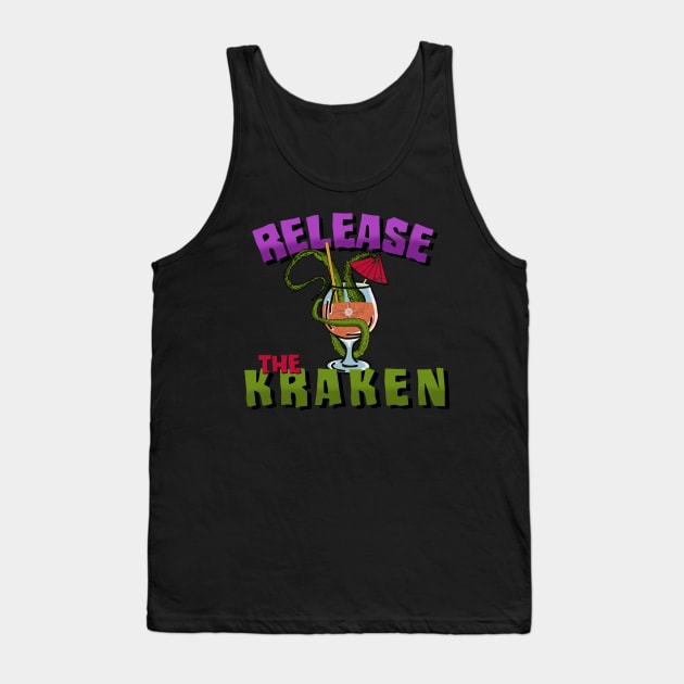 Release the Kraken Tank Top by EnchantedTikiTees